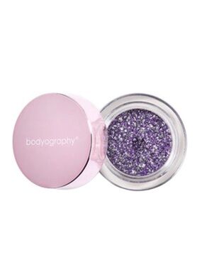 New in Box Bodyography Glitter Pigments - Comet (Purple/Silver) 3 g / 0.105 oz